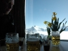 Lite dricka på Europas högsta bar, 3300möh. Det tar bättre där uppe.